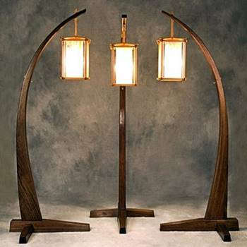 custom built lamp